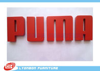 نصب و راه اندازی Puma CNC چوب حکاکی لوگو / قرمز MDF مارک برچسب برای نمایش صفحه نمایش چوب